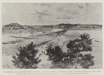 Englannin ja Japanin puolustusliitto, Japanin vaikutuspiiri Koreassa, Chemulpo, pääsopimuksen satama